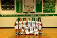 JV Girls Basketball Team and Individuals