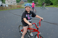 Bike to school:  Claire Meyer