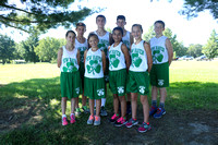 Middle School Cross Country team and individuals