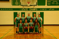 Middle School Girls Basketball Team and Individuals